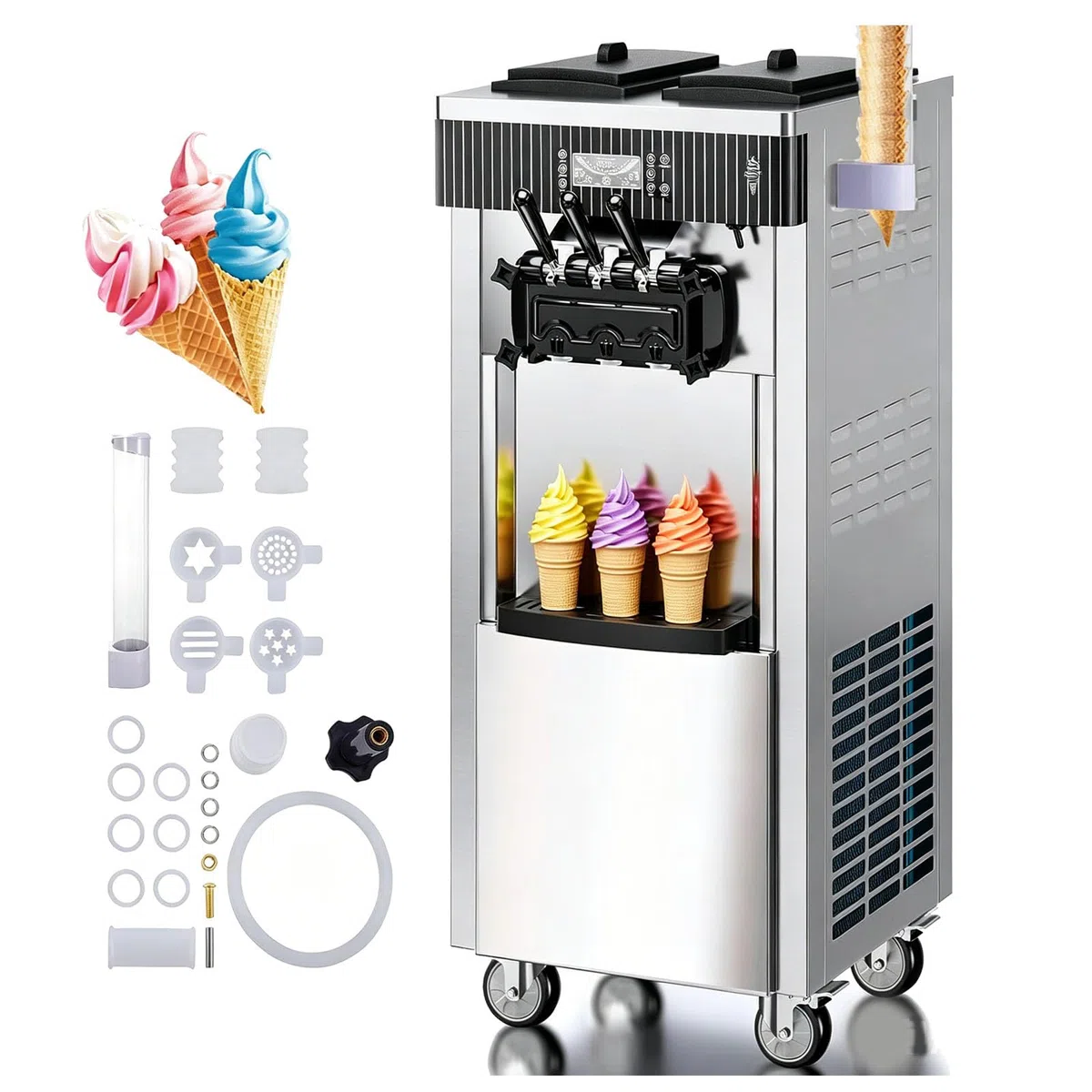 Kommerzielle Eismaschine, Kommerzielle Softeismaschine (KF8228HP)